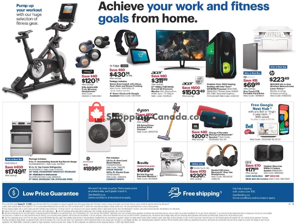Best Buy flyer from Friday January 15, 2021 to Thursday January 21, 2021 - page 4
