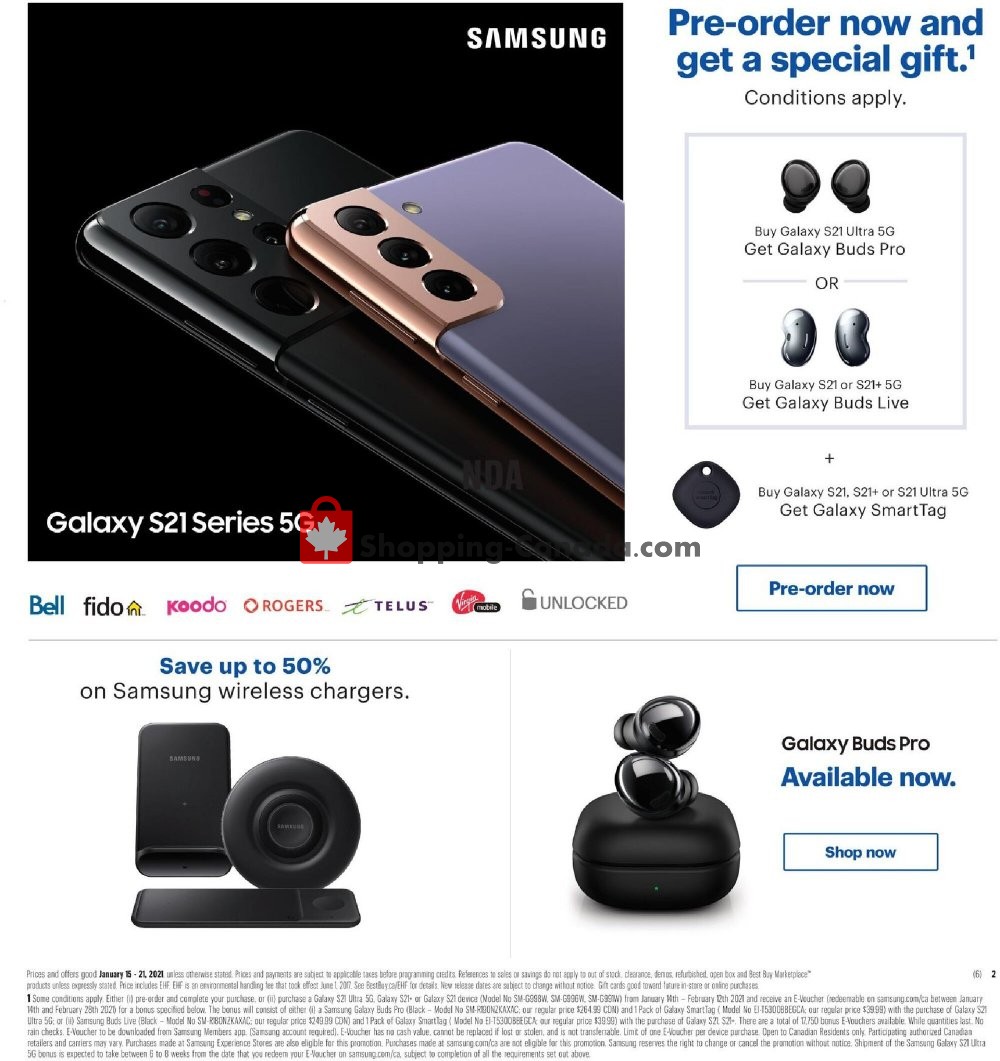 Best Buy flyer from Friday January 15, 2021 to Thursday January 21, 2021 - page 5