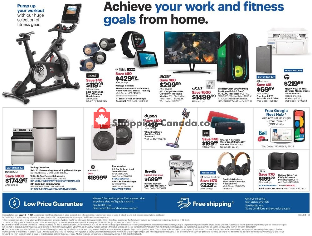 Best Buy flyer from Friday January 15, 2021 to Thursday January 21, 2021 - page 4
