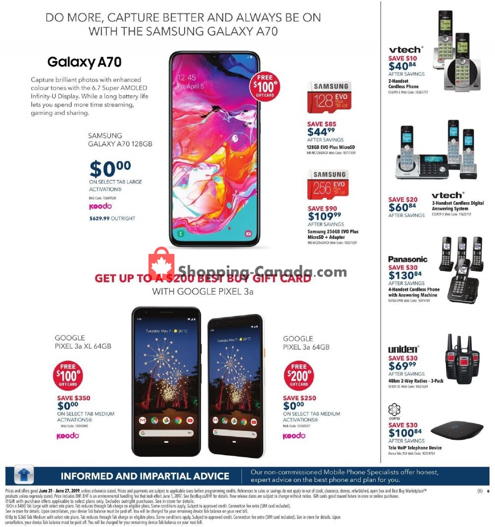 Best Buy flyer from Friday June 21, 2019 to Thursday June 27, 2019 - page 10