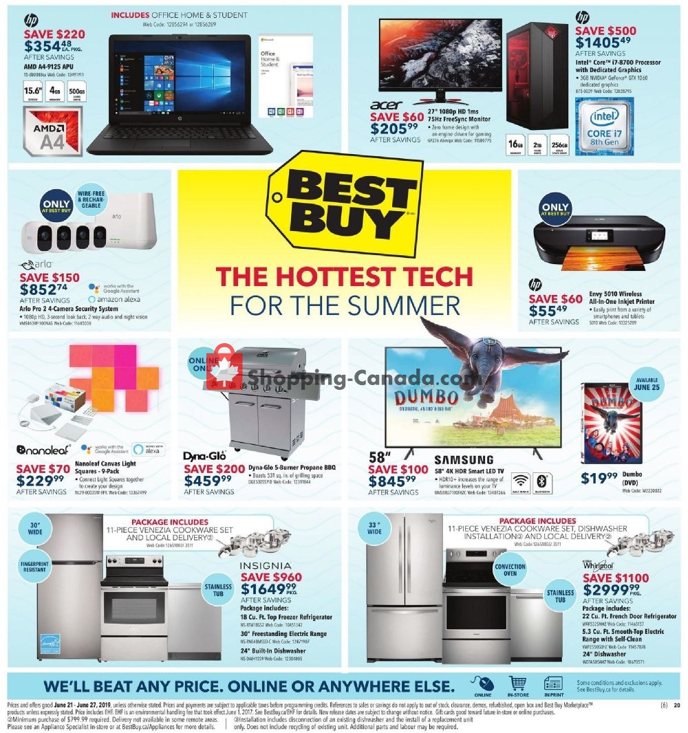 Best Buy flyer from Friday June 21, 2019 to Thursday June 27, 2019 - page 3