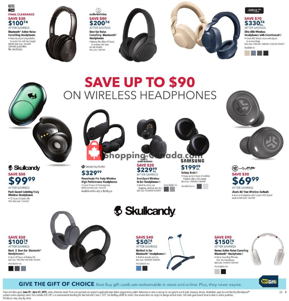 Best Buy flyer from Friday June 21, 2019 to Thursday June 27, 2019 - page 6