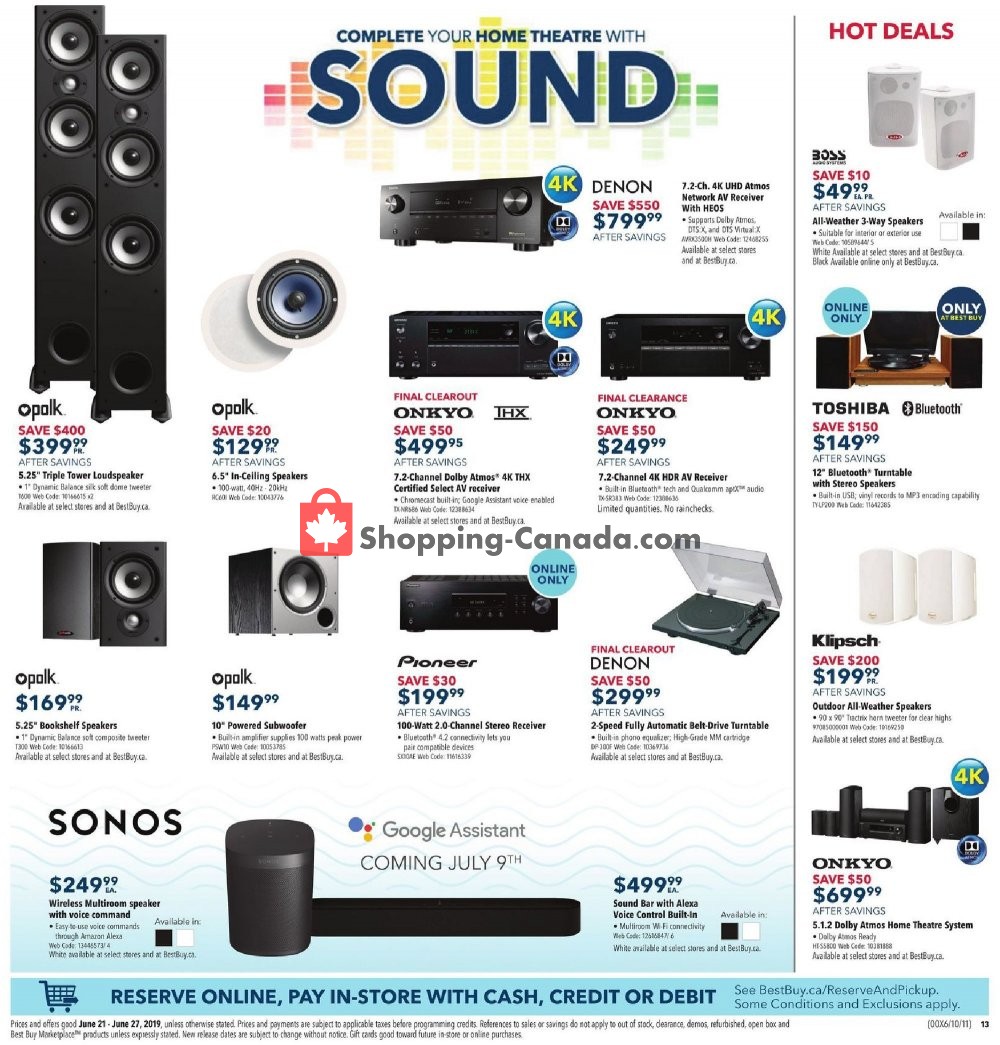 Best Buy flyer from Friday June 21, 2019 to Thursday June 27, 2019 - page 23