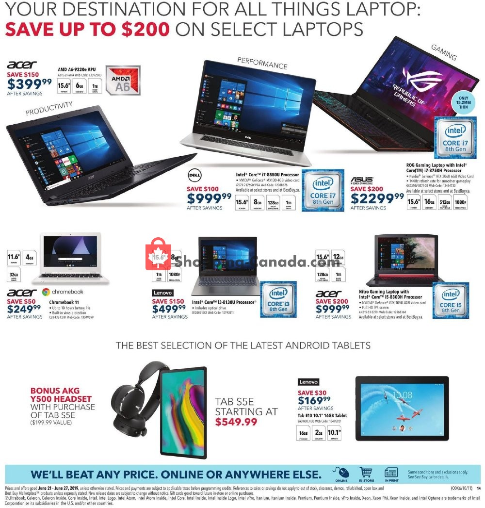 Best Buy flyer from Friday June 21, 2019 to Thursday June 27, 2019 - page 24