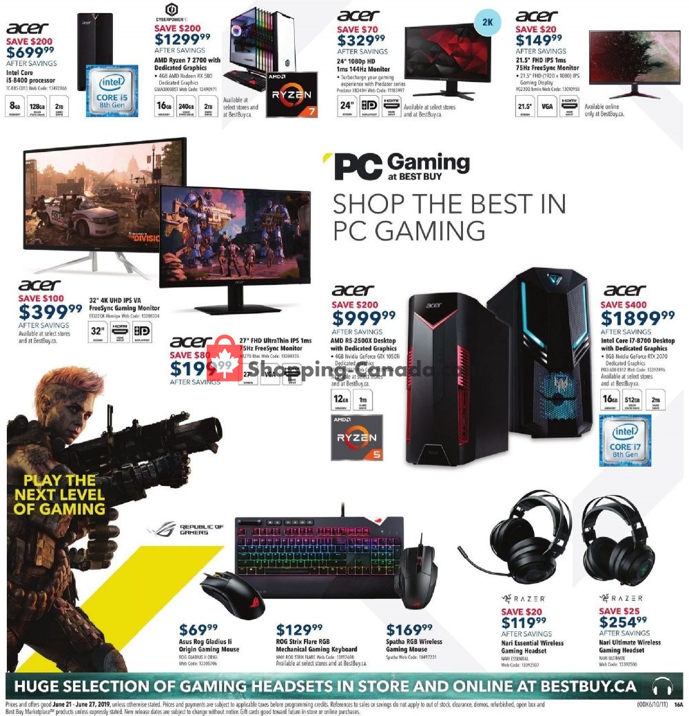 Best Buy flyer from Friday June 21, 2019 to Thursday June 27, 2019 - page 31