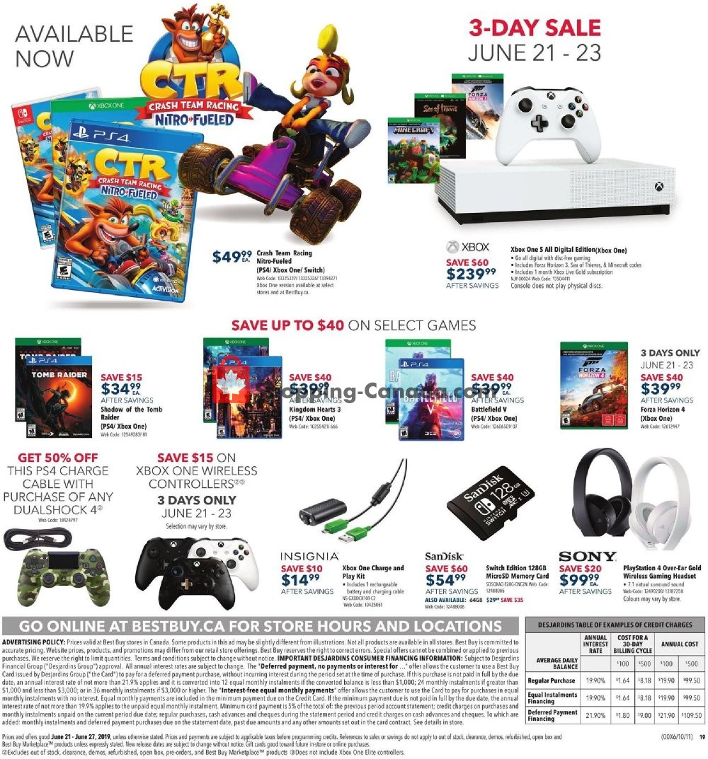 Best Buy flyer from Friday June 21, 2019 to Thursday June 27, 2019 - page 36