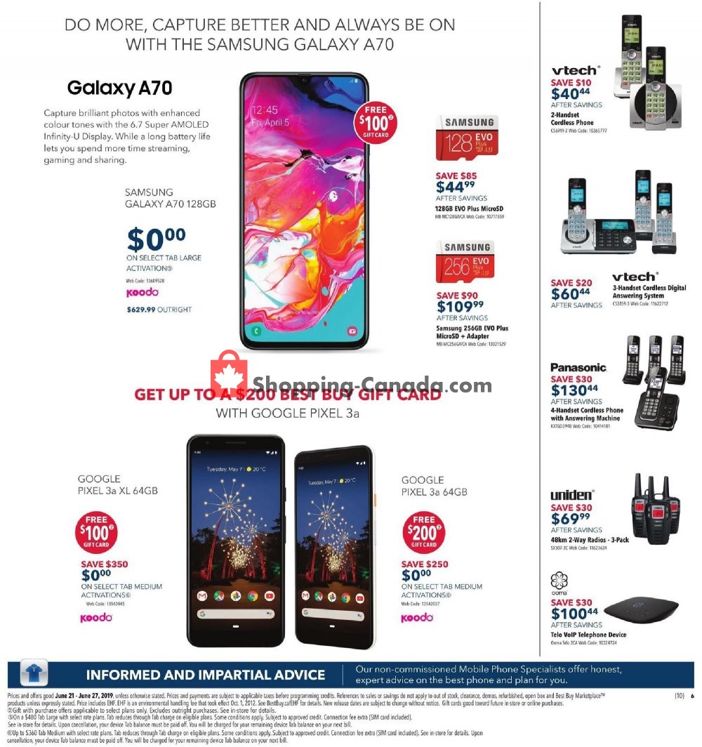 Best Buy flyer from Friday June 21, 2019 to Thursday June 27, 2019 - page 10