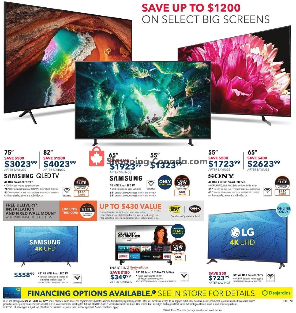 Best Buy flyer from Friday June 21, 2019 to Thursday June 27, 2019 - page 18
