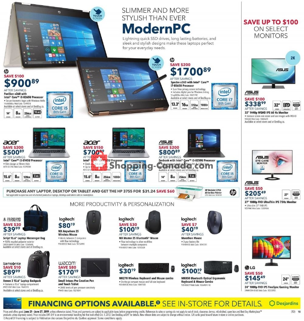 Best Buy flyer from Friday June 21, 2019 to Thursday June 27, 2019 - page 26