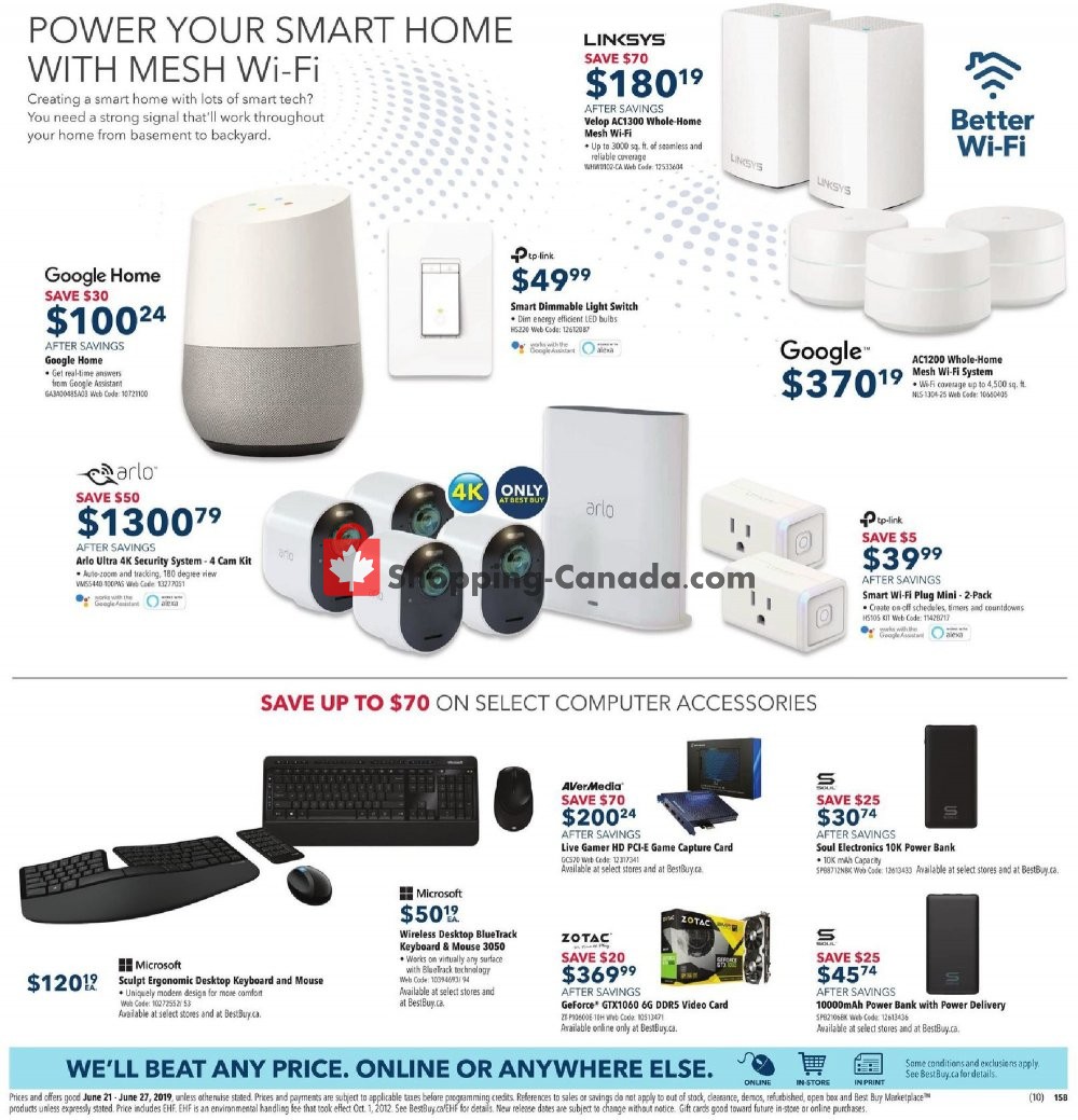 Best Buy flyer from Friday June 21, 2019 to Thursday June 27, 2019 - page 28