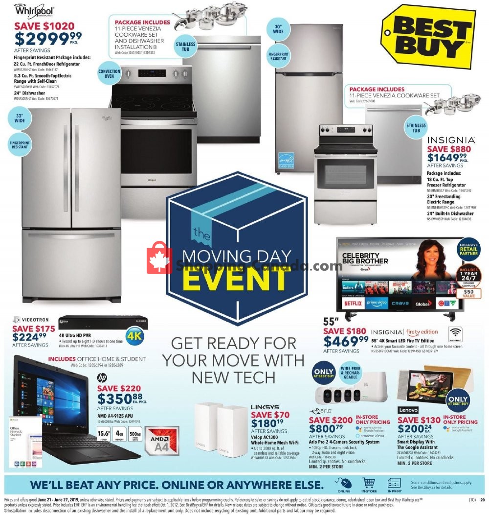 Best Buy flyer from Friday June 21, 2019 to Thursday June 27, 2019 - page 3
