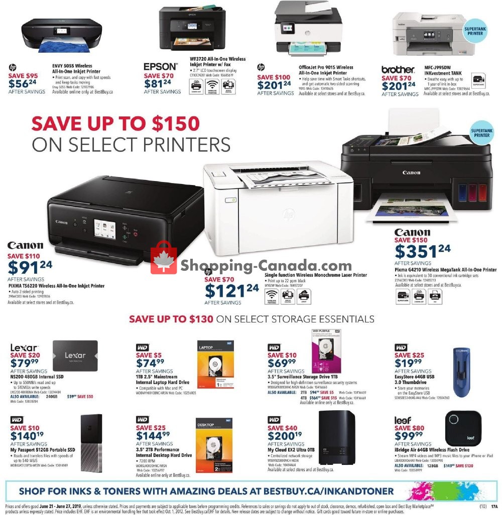 Best Buy flyer from Friday June 21, 2019 to Thursday June 27, 2019 - page 33
