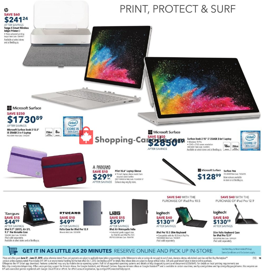 Best Buy flyer from Friday June 21, 2019 to Thursday June 27, 2019 - page 34