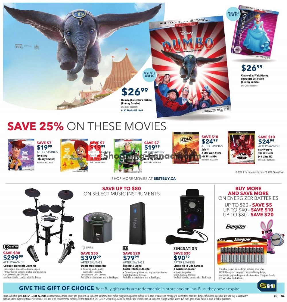 Best Buy flyer from Friday June 21, 2019 to Thursday June 27, 2019 - page 37