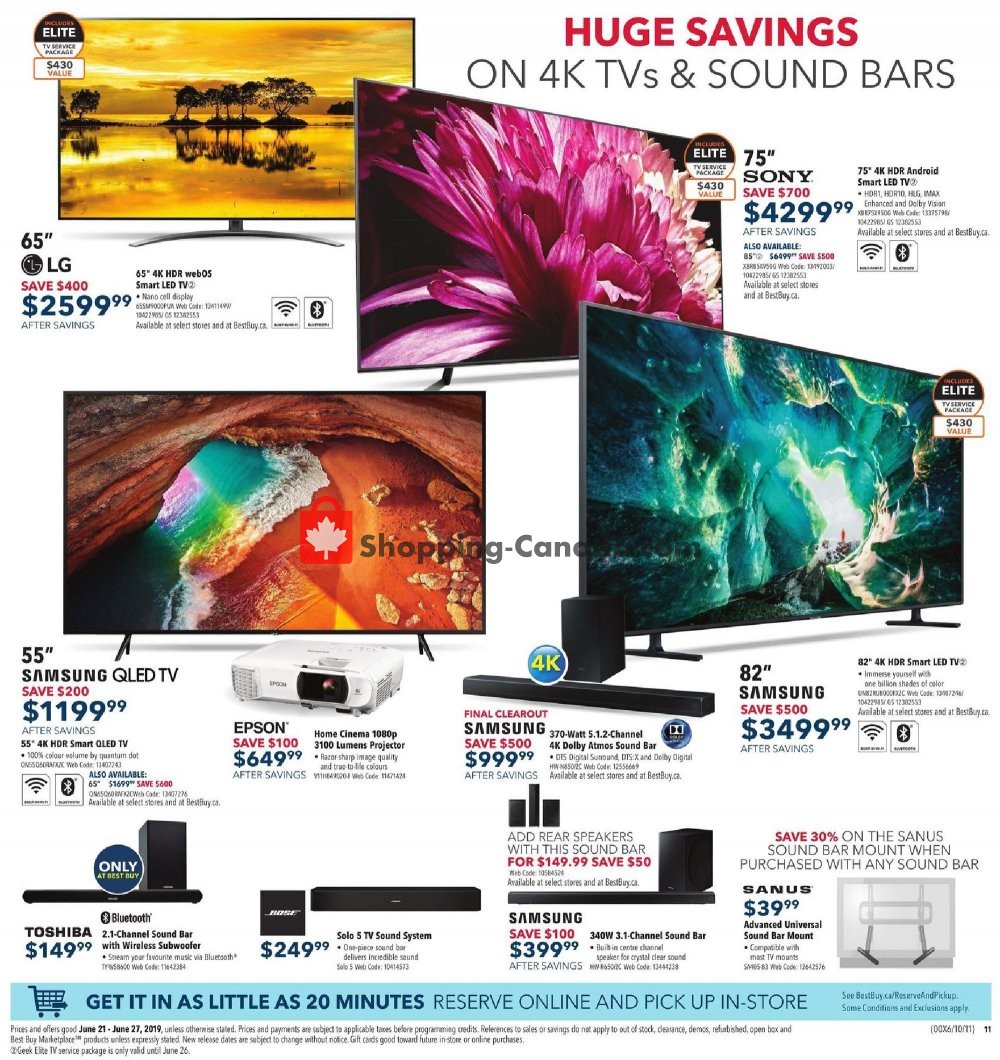 Best Buy flyer from Friday June 21, 2019 to Thursday June 27, 2019 - page 21