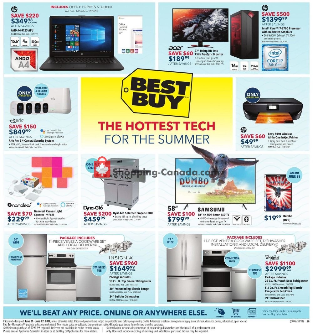 Best Buy flyer from Friday June 21, 2019 to Thursday June 27, 2019 - page 3