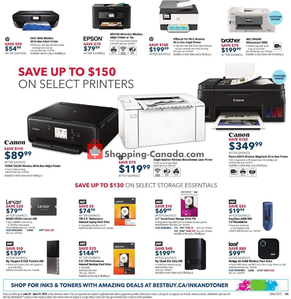 Best Buy flyer from Friday June 21, 2019 to Thursday June 27, 2019 - page 33