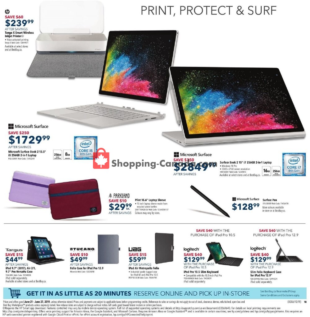 Best Buy flyer from Friday June 21, 2019 to Thursday June 27, 2019 - page 34