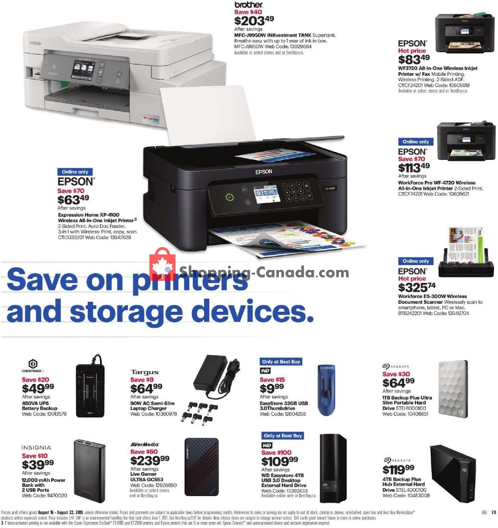 Best Buy flyer from Friday August 16, 2019 to Thursday August 22, 2019 - page 14