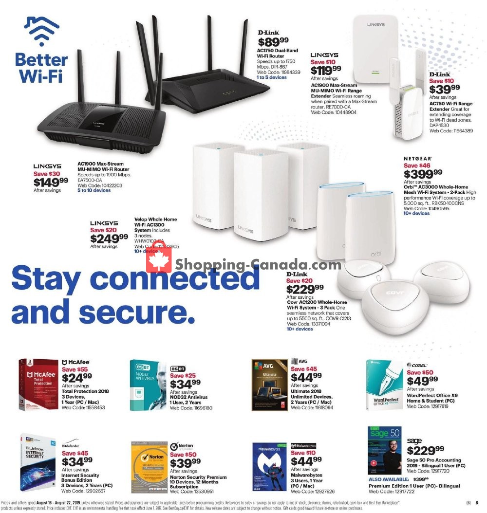 Best Buy flyer from Friday August 16, 2019 to Thursday August 22, 2019 - page 15