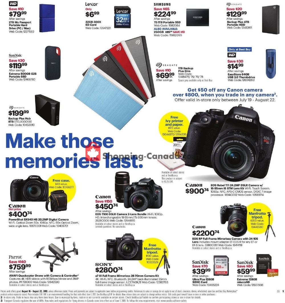 Best Buy flyer from Friday August 16, 2019 to Thursday August 22, 2019 - page 17