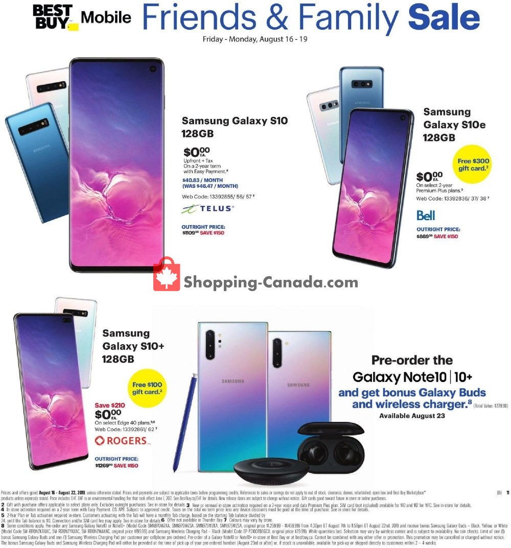 Best Buy flyer from Friday August 16, 2019 to Thursday August 22, 2019 - page 20