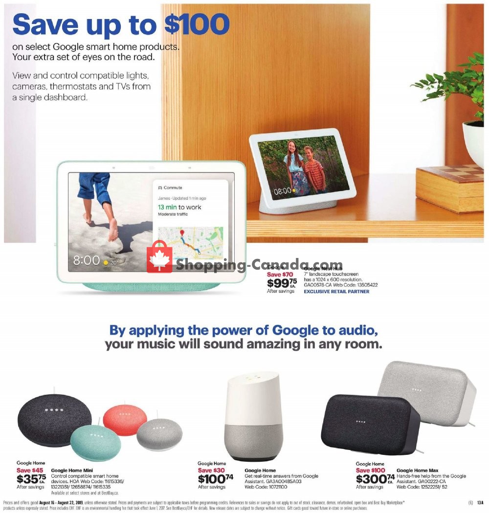 Best Buy flyer from Friday August 16, 2019 to Thursday August 22, 2019 - page 23