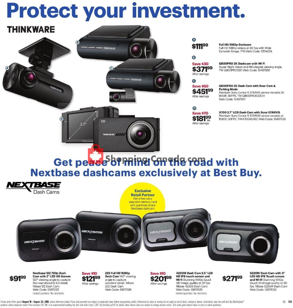 Best Buy flyer from Friday August 16, 2019 to Thursday August 22, 2019 - page 24