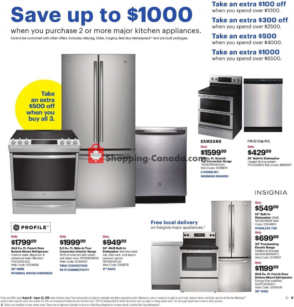 Best Buy flyer from Friday August 16, 2019 to Thursday August 22, 2019 - page 28