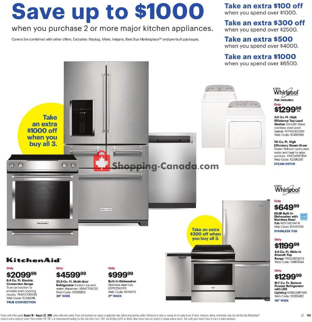 Best Buy flyer from Friday August 16, 2019 to Thursday August 22, 2019 - page 29