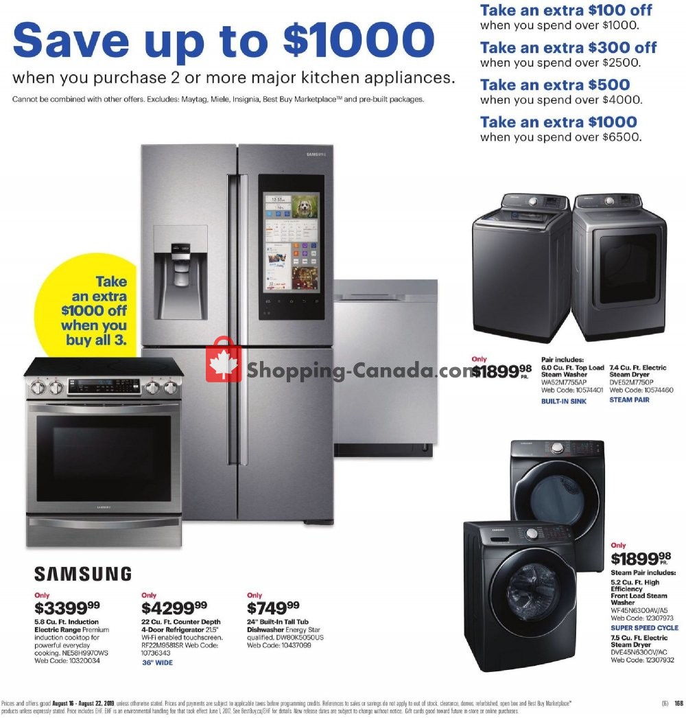 Best Buy flyer from Friday August 16, 2019 to Thursday August 22, 2019 - page 30