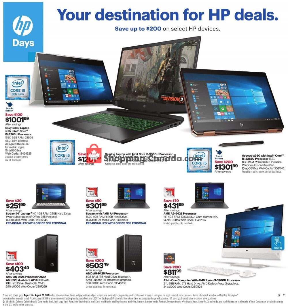 Best Buy flyer from Friday August 16, 2019 to Thursday August 22, 2019 - page 4