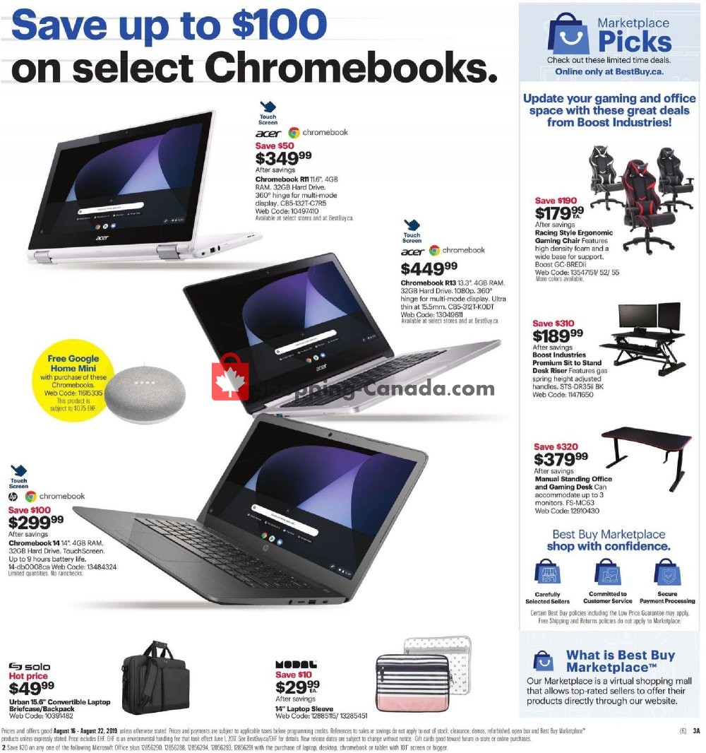 Best Buy flyer from Friday August 16, 2019 to Thursday August 22, 2019 - page 7