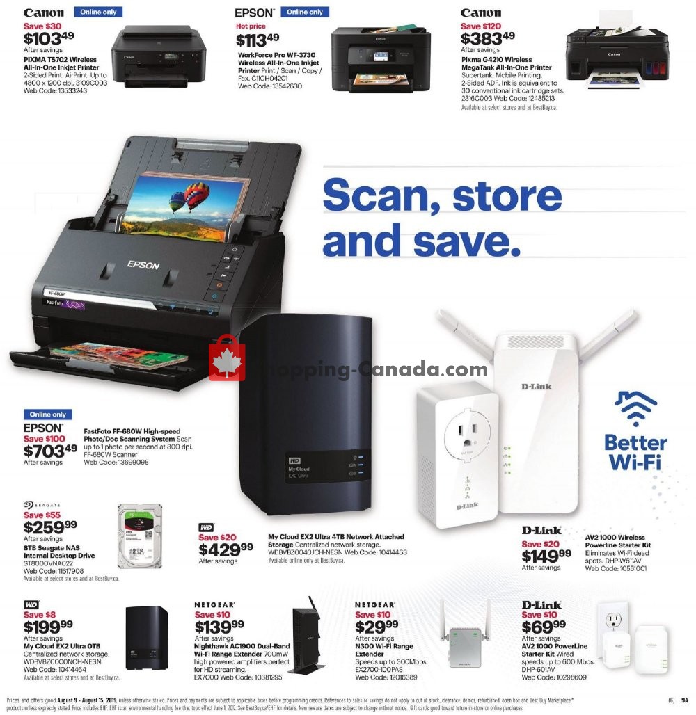 Best Buy flyer from Friday August 9, 2019 to Thursday August 15, 2019 - page 16