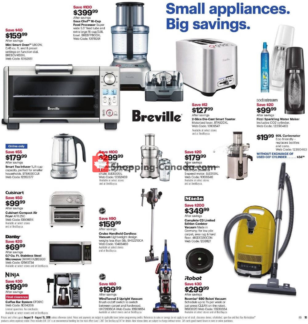 Best Buy flyer from Friday August 9, 2019 to Thursday August 15, 2019 - page 17