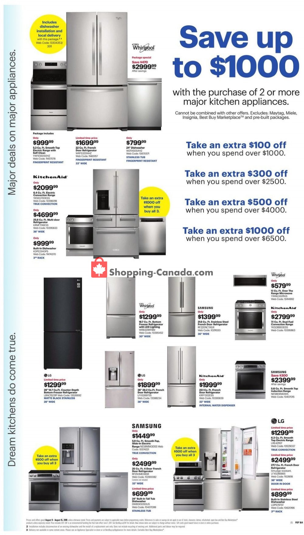 Best Buy flyer from Friday August 9, 2019 to Thursday August 15, 2019 - page 19