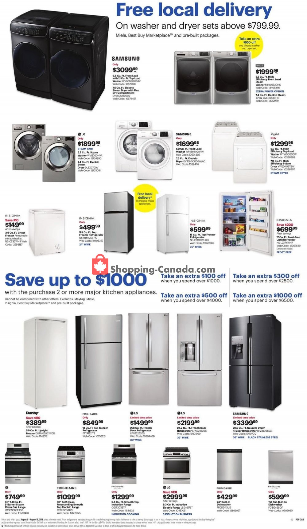 Best Buy flyer from Friday August 9, 2019 to Thursday August 15, 2019 - page 21