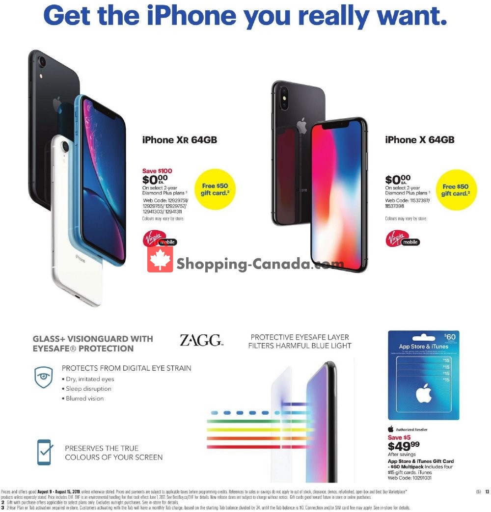 Best Buy flyer from Friday August 9, 2019 to Thursday August 15, 2019 - page 26