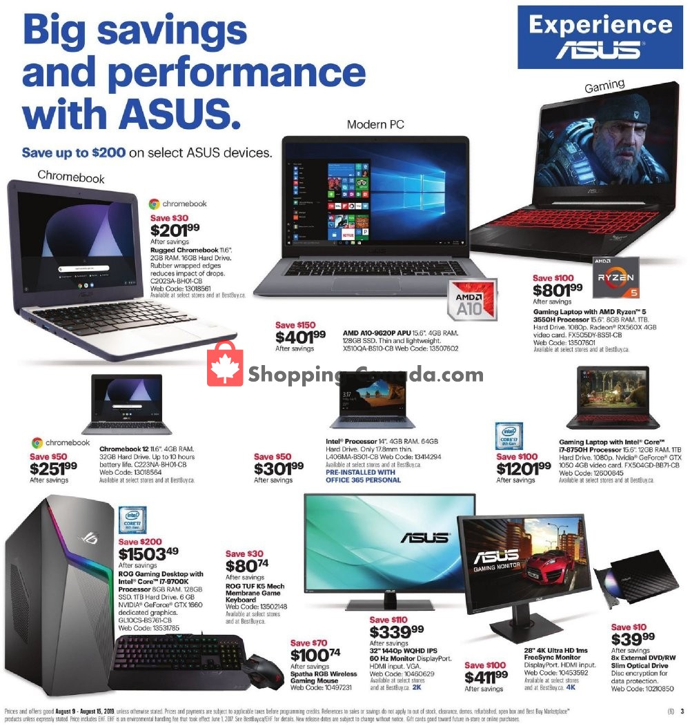 Best Buy flyer from Friday August 9, 2019 to Thursday August 15, 2019 - page 6