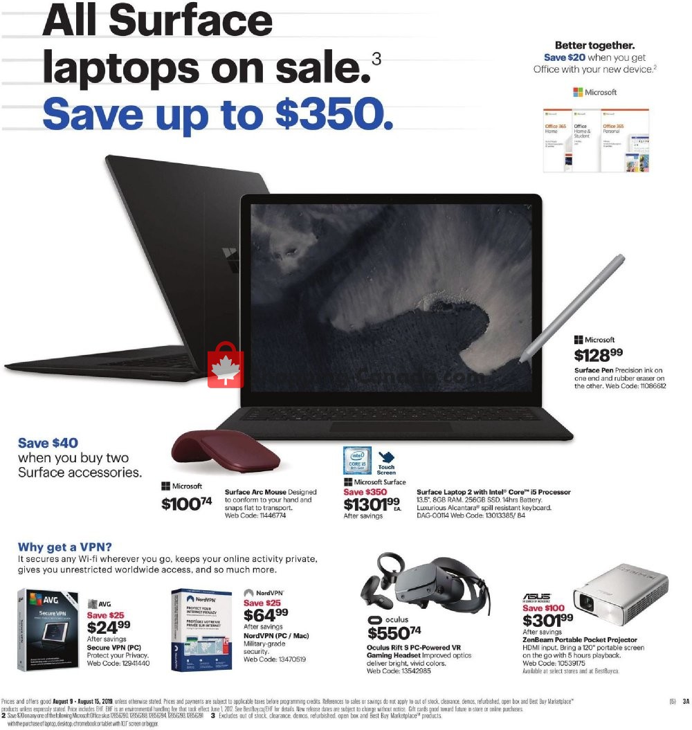 Best Buy flyer from Friday August 9, 2019 to Thursday August 15, 2019 - page 7