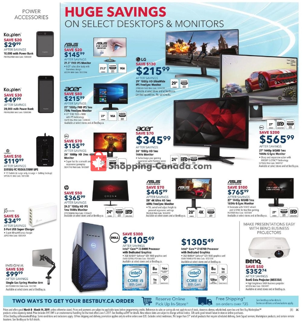 Best Buy flyer from Friday March 8, 2019 to Thursday March 14, 2019 - page 13