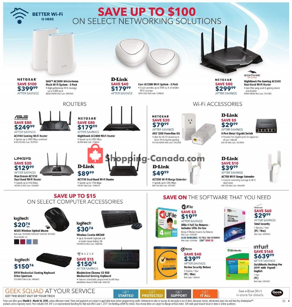 Best Buy flyer from Friday March 8, 2019 to Thursday March 14, 2019 - page 14