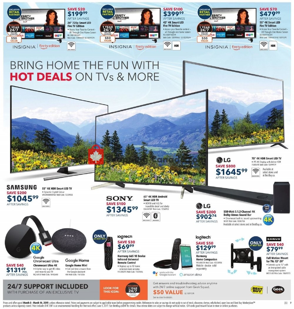 Best Buy flyer from Friday March 8, 2019 to Thursday March 14, 2019 - page 21