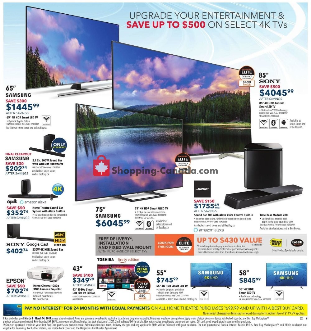 Best Buy flyer from Friday March 8, 2019 to Thursday March 14, 2019 - page 24