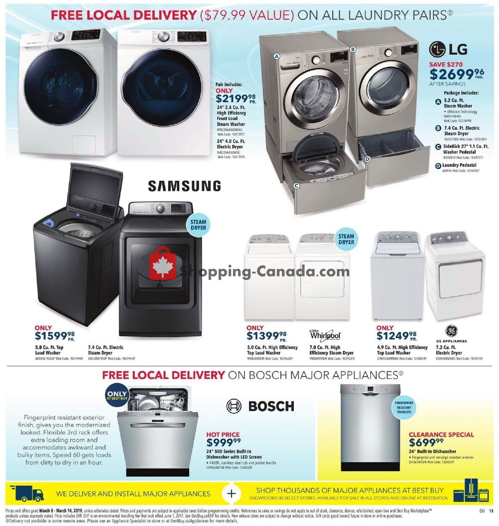 Best Buy flyer from Friday March 8, 2019 to Thursday March 14, 2019 - page 34
