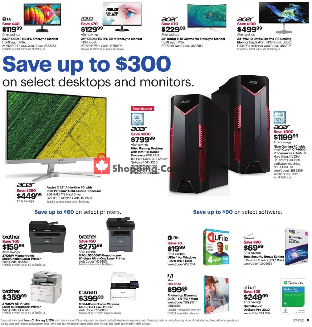 Best Buy flyer from Friday January 31, 2020 to Thursday February 6, 2020 - page 12