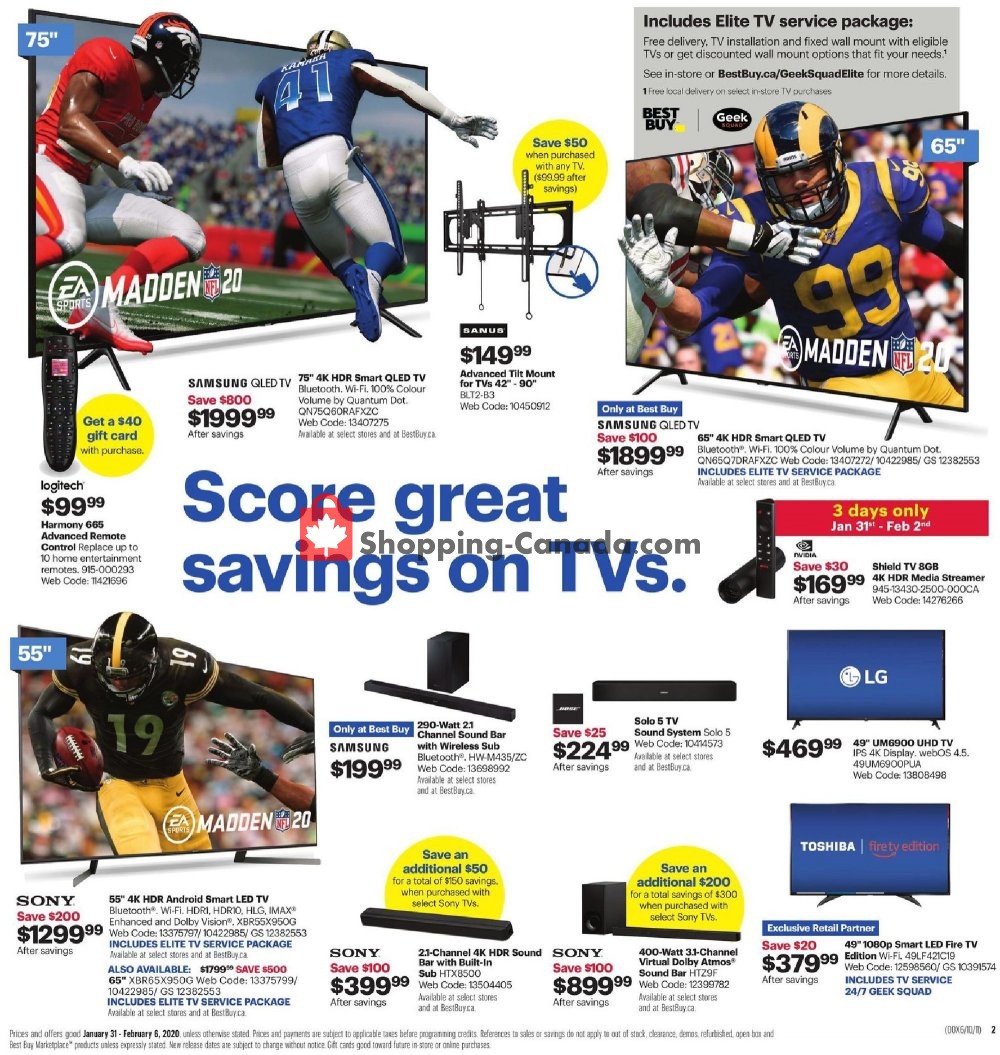 Best Buy flyer from Friday January 31, 2020 to Thursday February 6, 2020 - page 4
