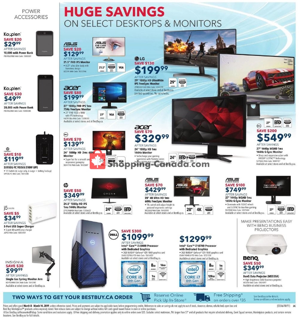 Best Buy flyer from Friday March 8, 2019 to Thursday March 14, 2019 - page 13