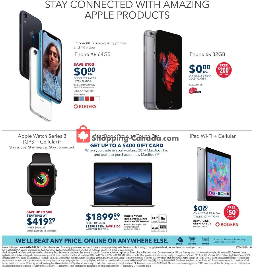 Best Buy flyer from Friday March 8, 2019 to Thursday March 14, 2019 - page 17