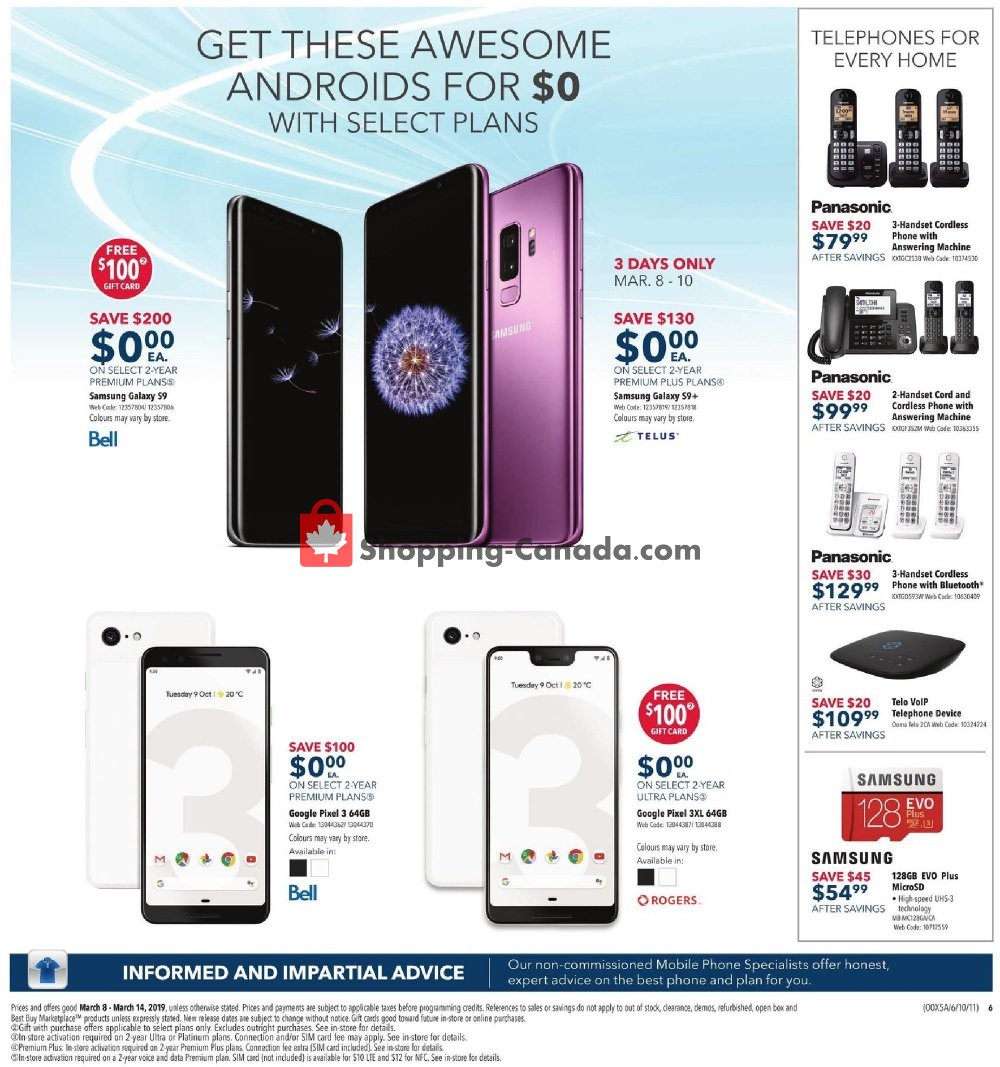 Best Buy flyer from Friday March 8, 2019 to Thursday March 14, 2019 - page 18